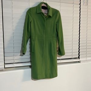 Light green womens Pea coat